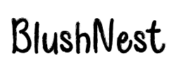 BlushNest - logo